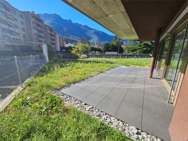 Giubiasco recente 1.5 locali con giardino 5