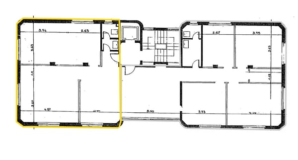 Uffici da ca. 220 m² a ca. 600 m² in palazzina di standing superiore con posti auto 10