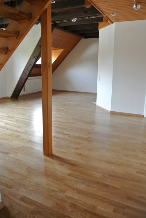 Schöne 3,5-Zimmer-Maisonette-Dachwohnung Nähe Birs mit Sicht zum Rhein 2
