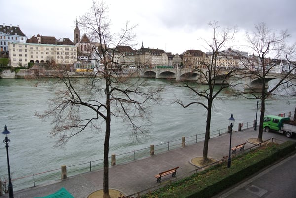 Charmante 1-Zimmer-Wohnung direkt am Rhein 1