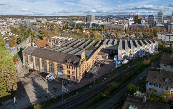 Flexible Gewerbe-, Lager- und Büroflächen im Gauss-Stierli Areal – Schaffhauserstrasse 468, Zürich 6