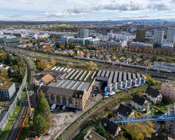 Flexible Gewerbe-, Lager- und Büroflächen im Gauss-Stierli Areal – Schaffhauserstrasse 468, Zürich 5