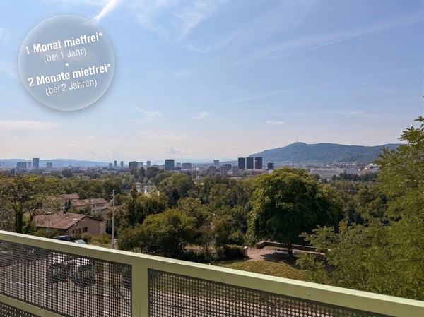 Wohnen mit Stil und Ausblick – 2.5-Zimmerwohnung an beliebter Lage in Zürich