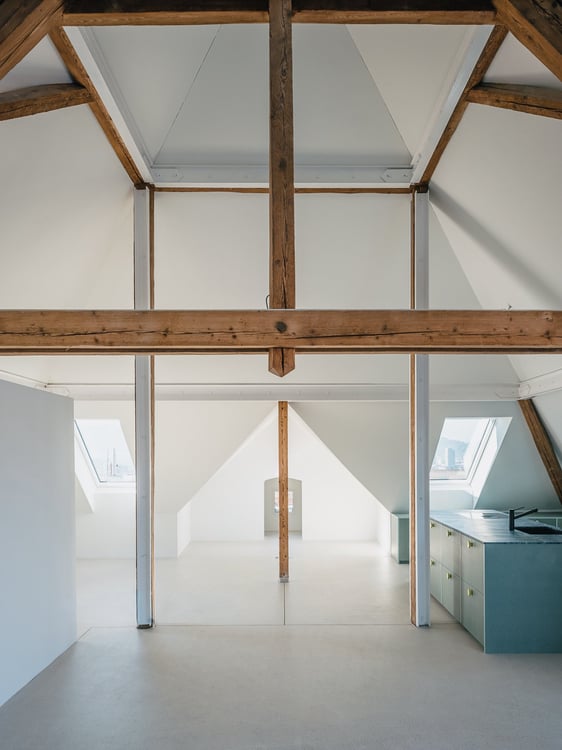 Exklusive Loftwohnung mit 20m2 Dachterrasse nähe Schaffhauserplatz 2