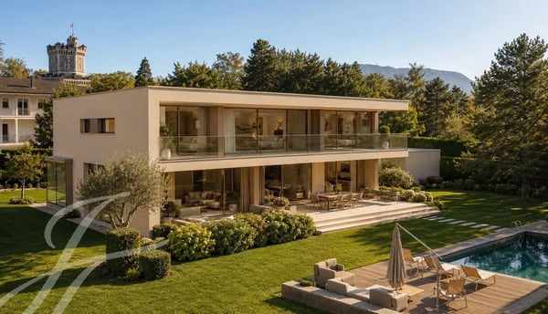 Sumptuous contemporary villa in the heart of Cologny 3