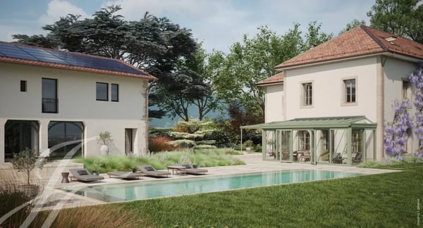 The elegance of an exceptional estate in the heart of the Geneva countryside 1