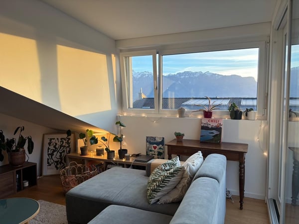 Vevey - chemin de la Confrérie 17 - appartement de 2.5 pièces dans 1