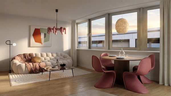 Appartement de 2 pièces neuf en plein centre Rive droite 3