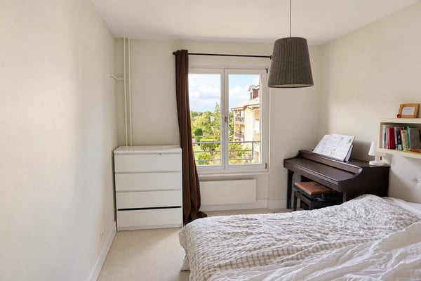 Bel appartement de 4 pièces à Veyrier, 90 m², 2 chambres au bénéfice du Casatax. 7