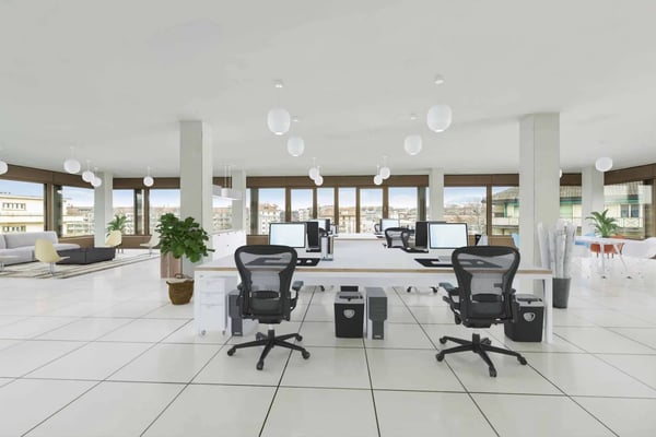 Surfaces administratives de 1190 m² aux Acacias 4