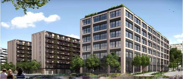 Surfaces d'activité dans un nouveau pôle industriel aux Charmilles 3