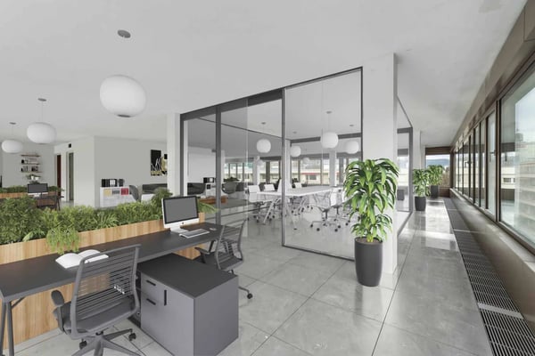 Surfaces administratives livrées clés en main aux Acacias 7