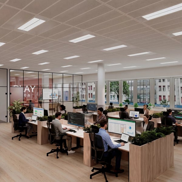 Surfaces administratives dans un bâtiment entièrement rénové 4
