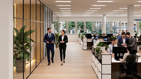Surfaces administratives dans un bâtiment entièrement rénové 3