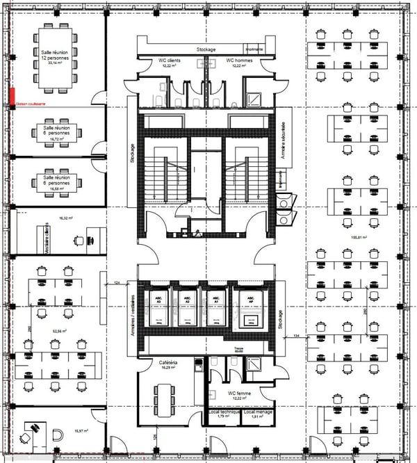 Bureaux - Esplanade de Pont-Rouge, 14ème étage 12