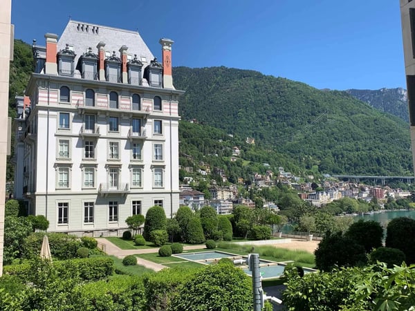 Élégant appartement de 1.5 pièces au sein de la Résidence historique du National à Montreux 2