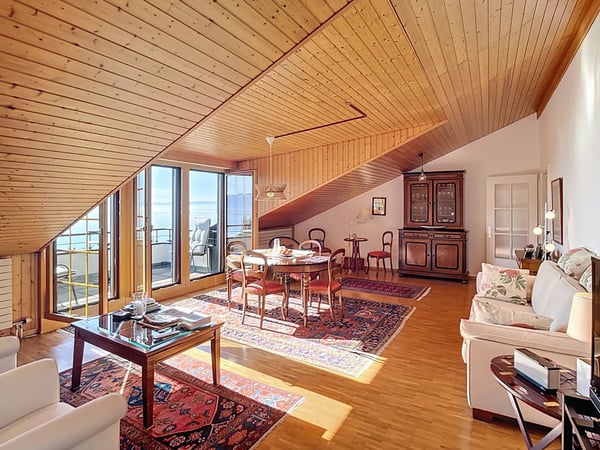 Appartement en attique de 135 m² avec vue imprenable sur le bassin lémanique 8