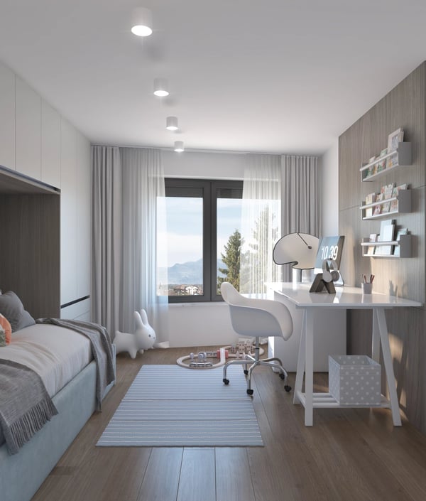 Appartement de 1.5 pièces dans une promotion neuve à Vouvry 3