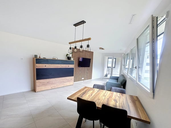 Grand studio dans un immeuble cecb AA 5