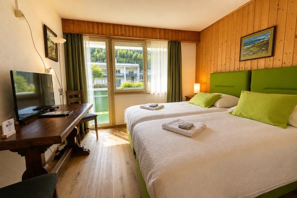 Établissement mixte avec partie hôtelière, restauration et appartement indépendant à Bourg-St-Pierre 6