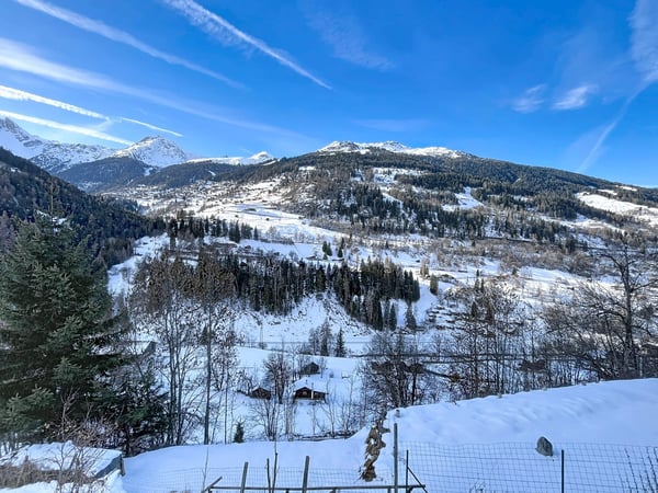 Chalet canadien en rondins avec deux appartements et vue imprenable 5