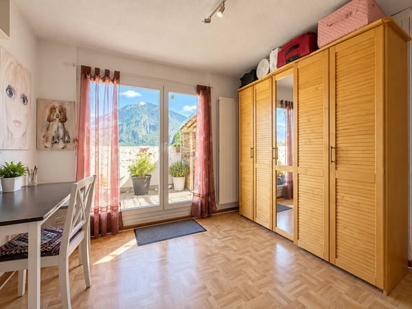 Sierre en panorama grand angle ? 4,5 pièces au 15e et dernier étage ! 8