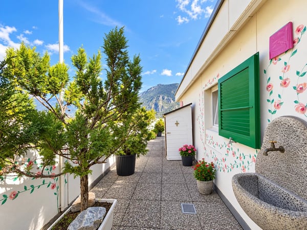 Sierre en panorama grand angle ? 4,5 pièces au 15e et dernier étage ! 13