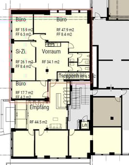Schöne, lichtdurchflutete Bürofläche an guter Lage 2