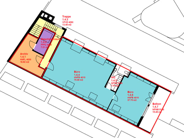 Büroräumlichkeit mit Charme im Zentrum 13