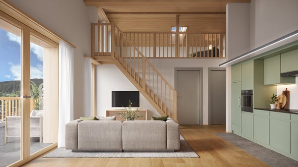 Erstvermietung in Klosters – modernes Wohnen mit alpinem Charme 2