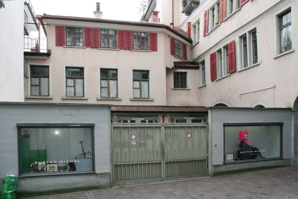 Altstadt St. Gallen-Aussen-Parkplatz für Klein-Wagen nähe Bärenplatz / Kloster 1