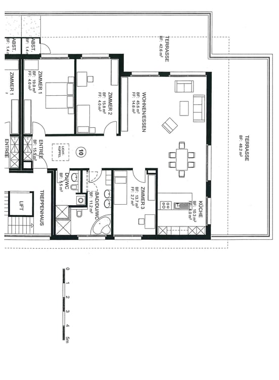 Traumhafte 1 1/2 Zimmer-Attika-Wohnung mit Lift, Terrassen und Aussicht 21