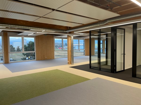 Bureau équipé plug and play neuf 310m2 dans SPARK à Gland 5