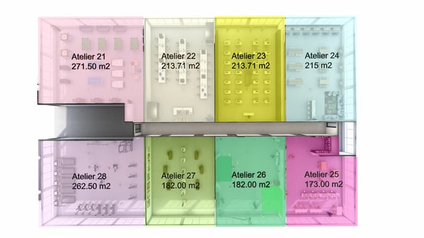 Commercial dès 210 m2 - Bail flexible - 3 MOIS GRATUITÉ DE LOYER 4