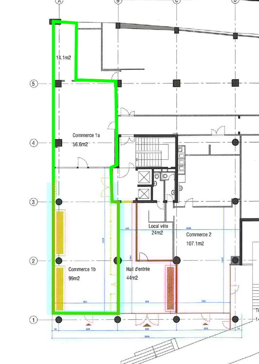 Arcade commerciale de 200m2 rez-de-chaussée - Centre-ville de Lausanne 2