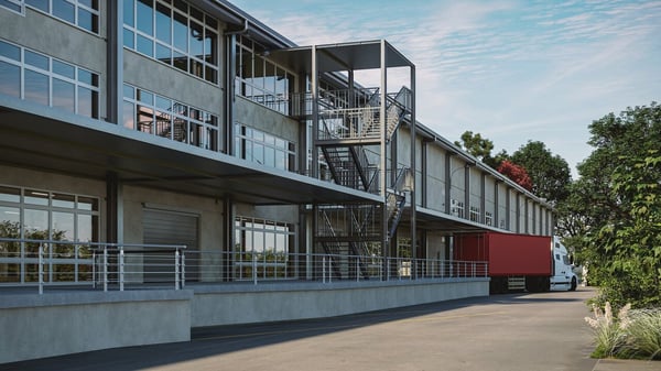 Dépôt de 1230 m² à louer - Onnens 2