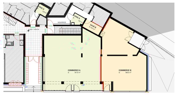 Surface artisanale / showroom de 18.5 m² à louer - Lausanne 3