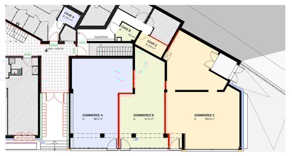 Surface artisanale / showroom de 10.5 m² à louer - Lausanne 3