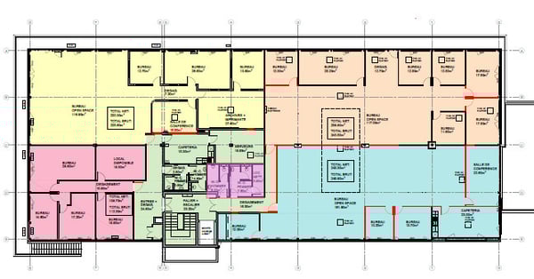 Local commerciale d'environ 1230m2 - potentiel Fitness/showroom/bureau 4