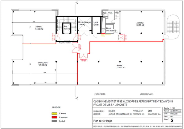 Atelier/dépôt 68m2 à Renens - proximité autoroute/gare - Bail flexibe 3