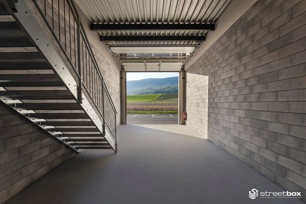 À LOUER - Streetbox - Halle modulable à Martigny 2