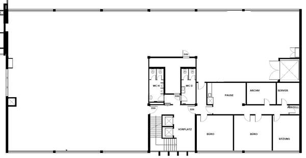 Gewerbefläche oder Atelier mit Büro- und Produktionsteil 12