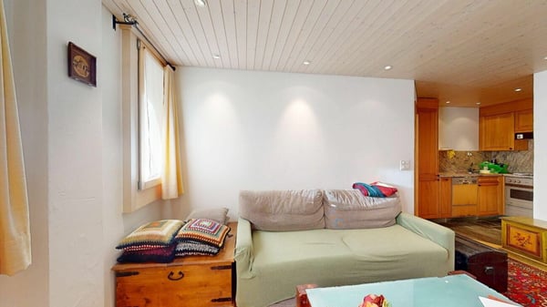 2 Zimmerwohnung im schneesicheren Bivio 4