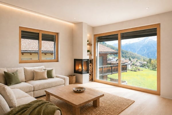 5.5 Zimmer-Dachmaisonette Neubauwohnung mit einzigartigem Bergpanorama 1