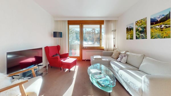 2-Zimmerwohnung im Dorfzentrum mit Bewirtschaftung 3