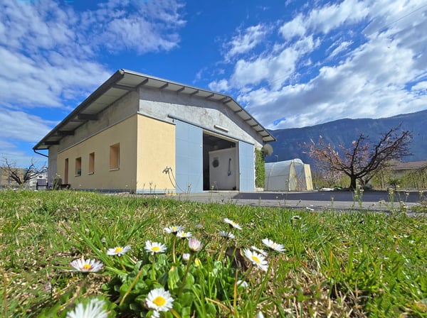 Garage double et grand hangar aménageable 6