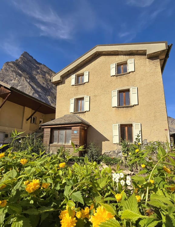 Au centre - Maison villageoise avec grange et cabanon 13