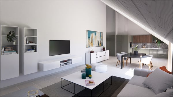 Appartement neuf de 3.5 pièces au coeur d'Oron-la-Ville 2