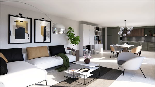 Appartement neuf de 4.5 pièces au coeur d'Oron-la-Ville 2
