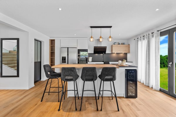 Villa jumelle contemporaine 4,5 pces avec jardin à Mollie-Margot 3
